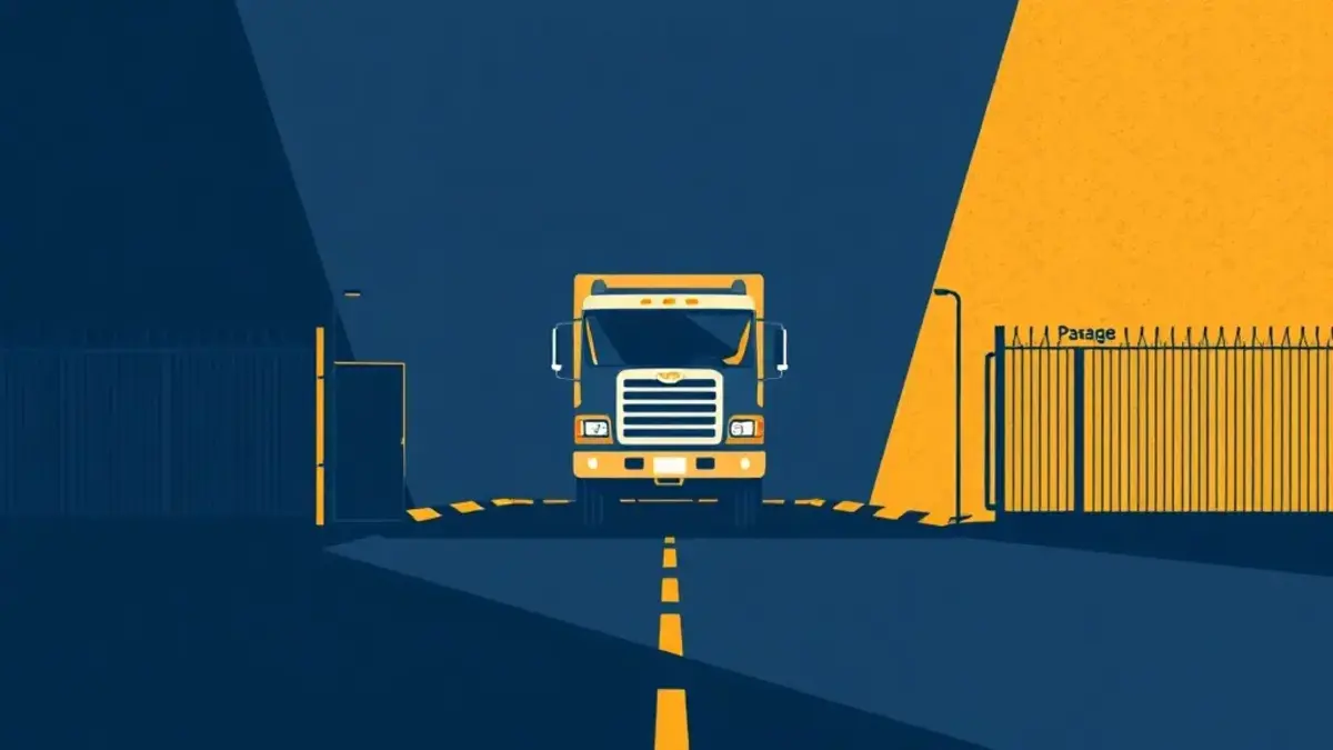 Servitude de passage bloquée par un camion : responsabilité et réparation