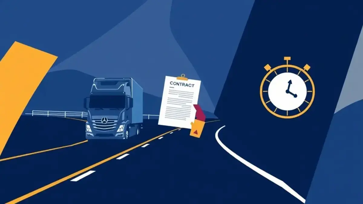 Rupture de contrat de transport : quel préavis pour un sous-traitant ? L'arrêt de la Cour de