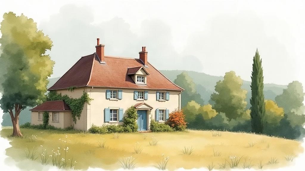 L'employé d'un ensemble immobilier